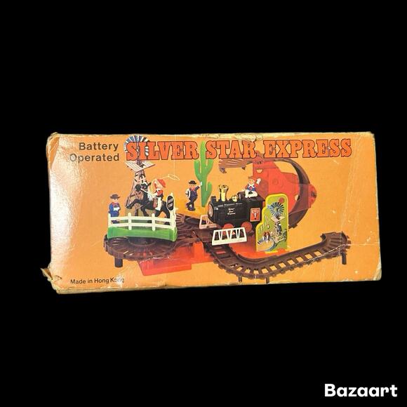 1970’s Woolworth’s Silver Star Express Battery Power Flip Train Set *READ* - Picture 4 of 8